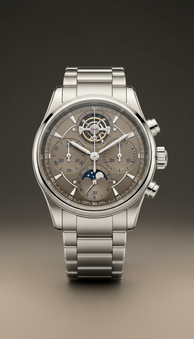 Platinum grande complication chronograph