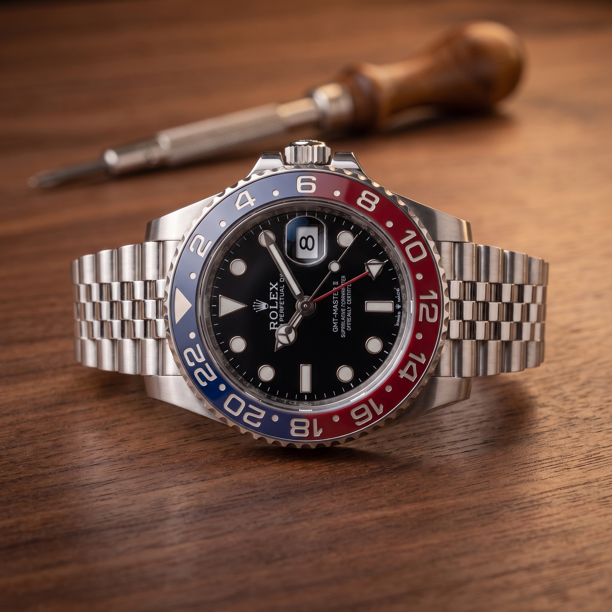 Rolex Pepsi on Jubilee (2026 CPO Card) - view 2