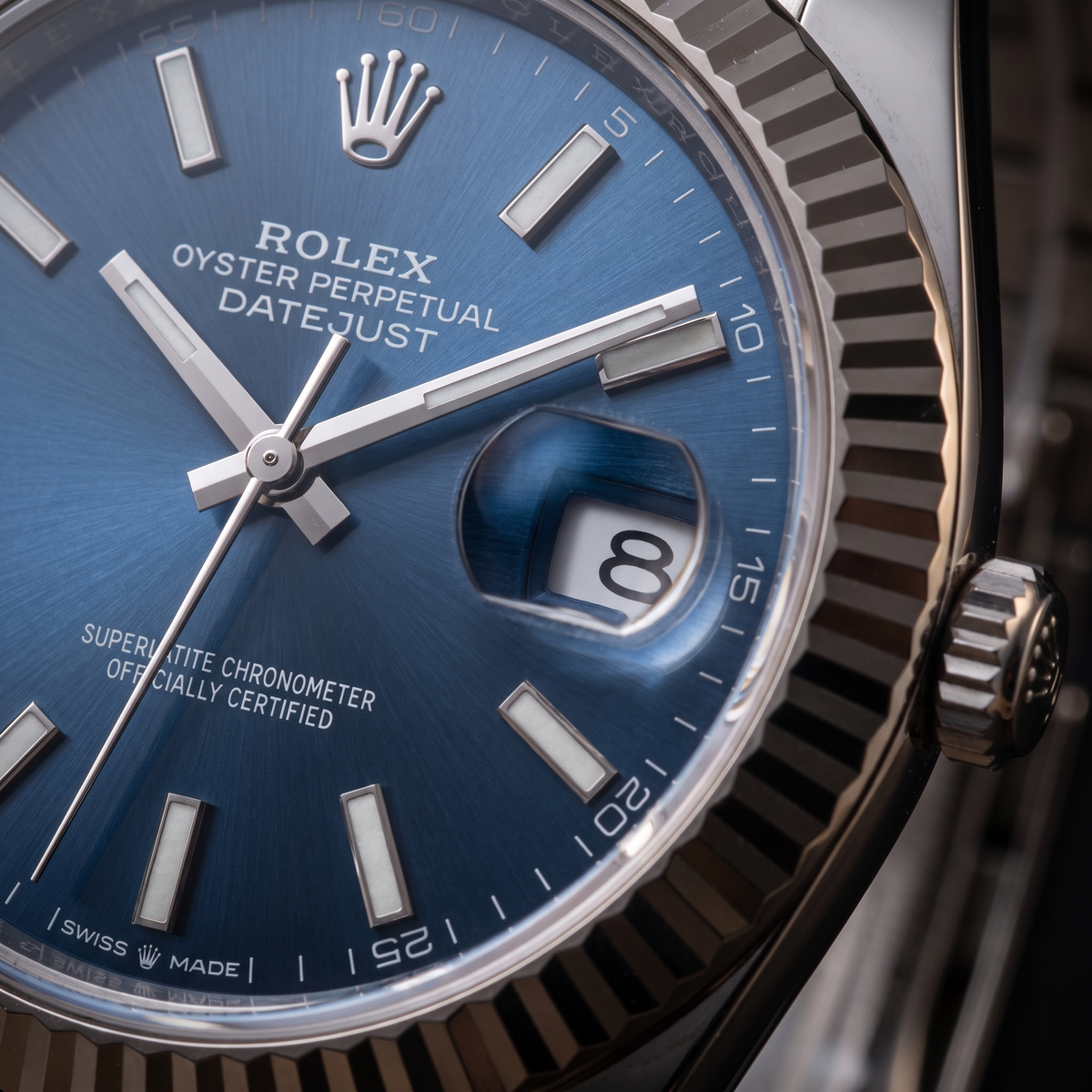 2021 Blue Stick Datejust Full Set - view 2